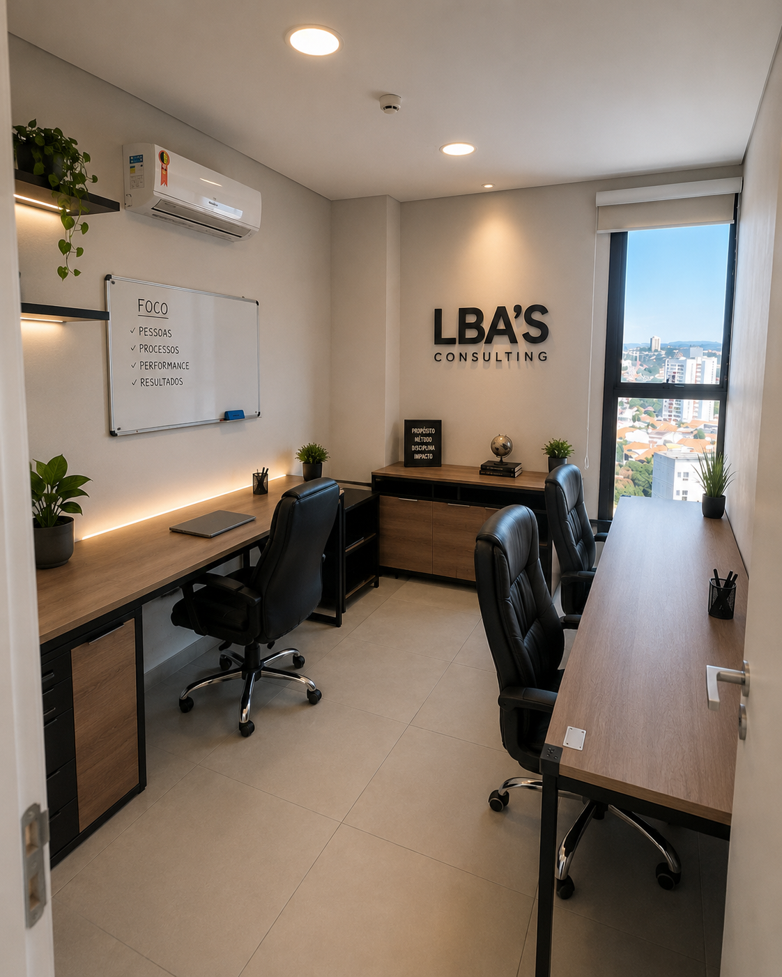 Escritório da LBA'S Consulting no The One Office Tower